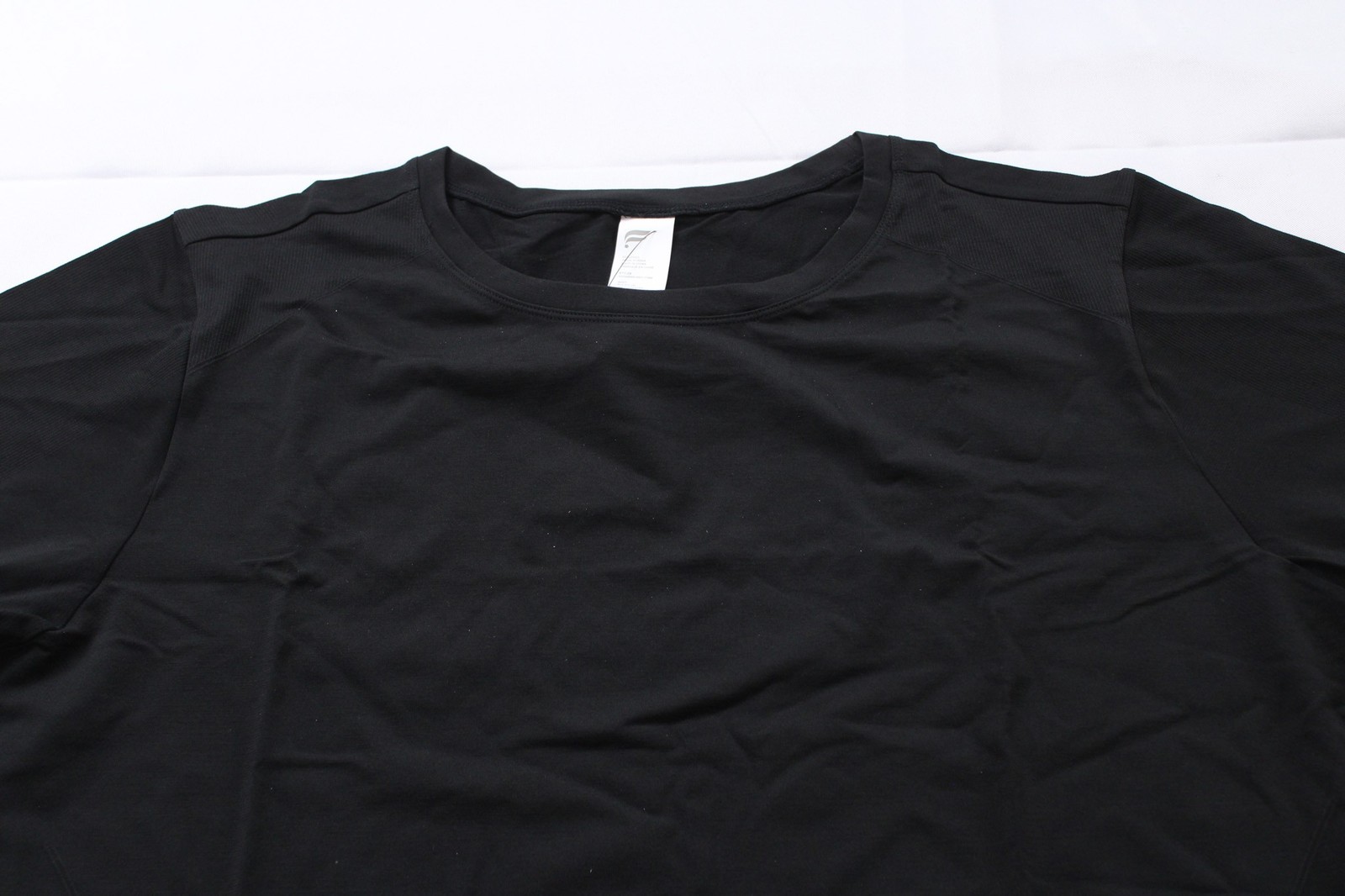 Fabletics Women’s Lightweight Feather Tech+ Short-Sleeve Top DH3 Black 3XL NWT
