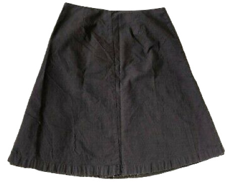 Axcess Liz Claiborne Floral Embroidered Skirt Size 6 Brown Lined Women’s