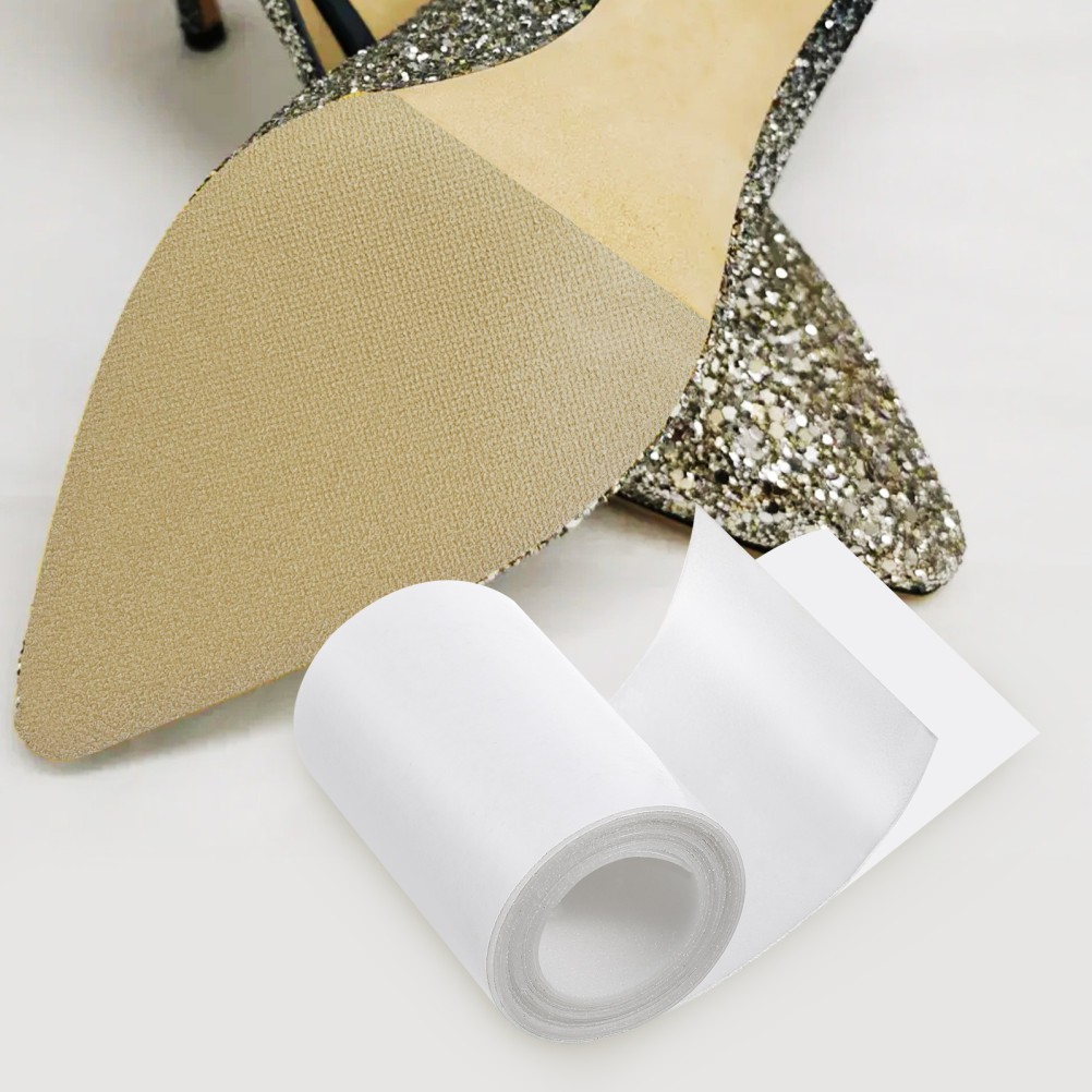 Durable Eva Sole Protector Stickers Non Slip Adhesive Shoe Bottom Pads White