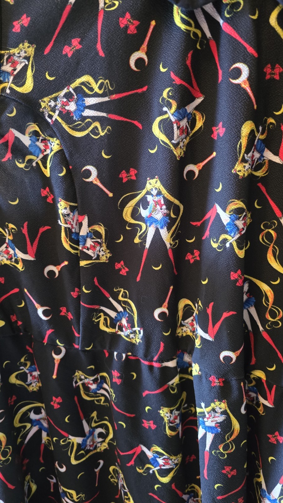 Hot Topic Sailor Moon Dress. PLUS SIZE 3 Women’s Short Sleev