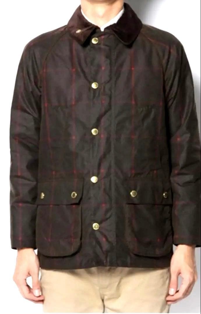 Barbour Bedale Windowpane Oilcloth Jacket 3 Warrant Paisley