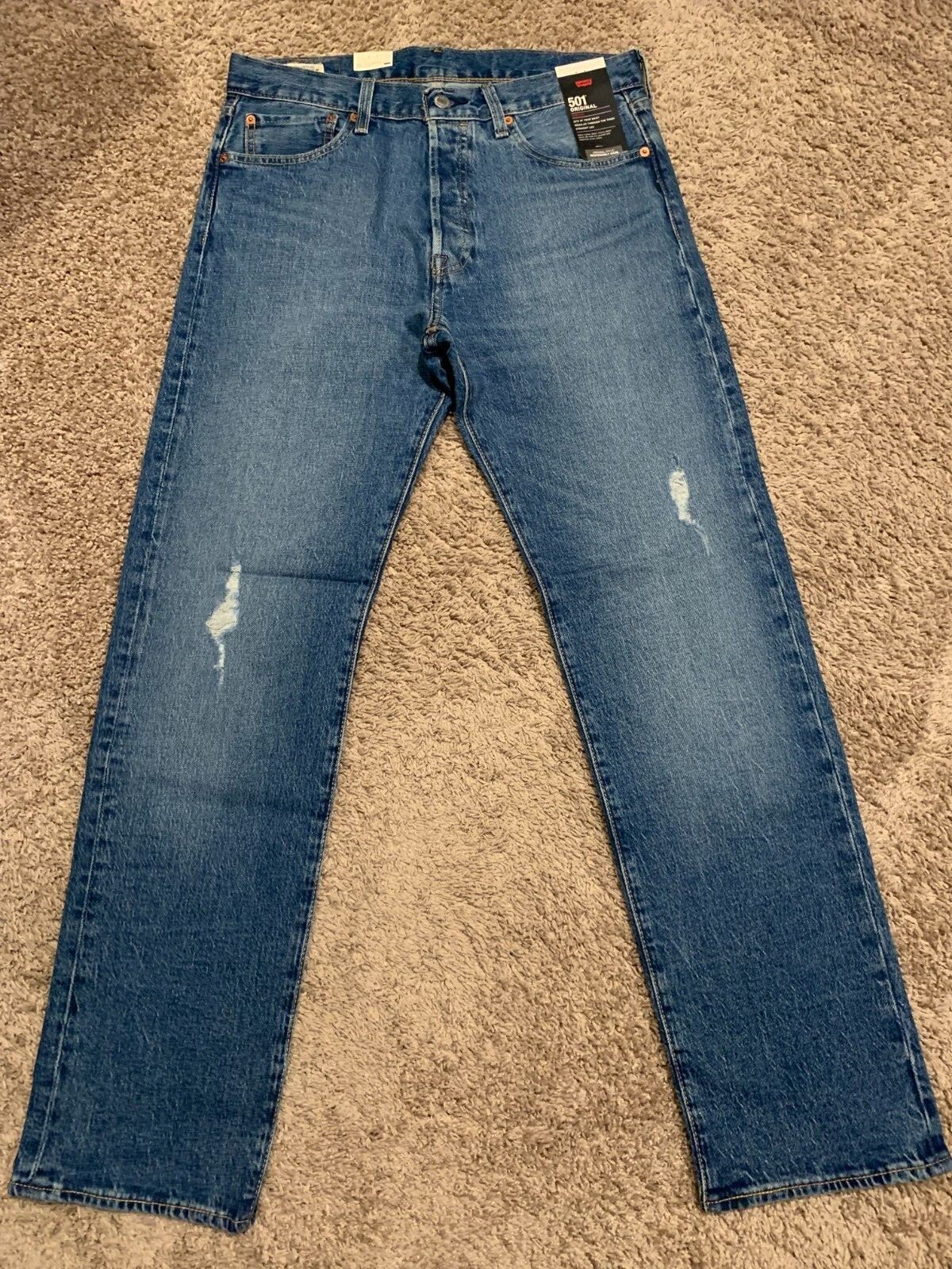 Levi’s Premium 501 Straight Jeans W Stretch Men’s Sizes RT$89.50 NWT 3283