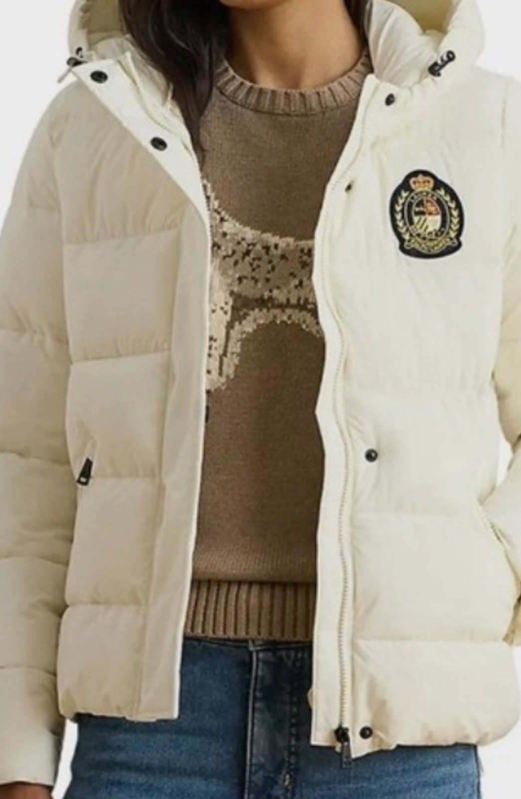 Ralph Lauren women’s jacket, size Medium, based on the image: