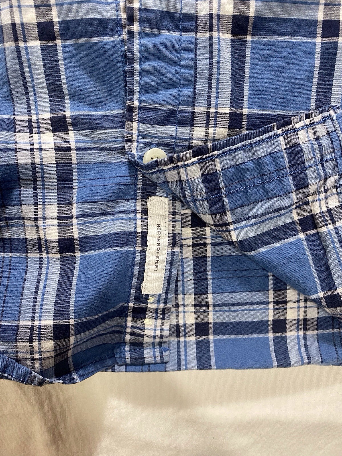 Goodiellow & Co White Northrop Slim Fit Button Down Long Sleeve 100%Cotton S
