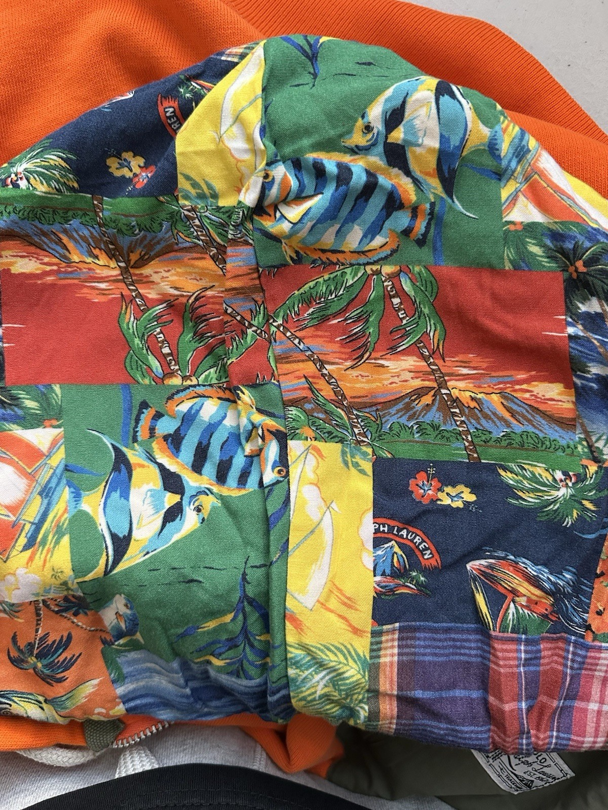 Polo Ralph Lauren Key West Ocho Rios Expedition Hoodie Tropical Men Size Medium
