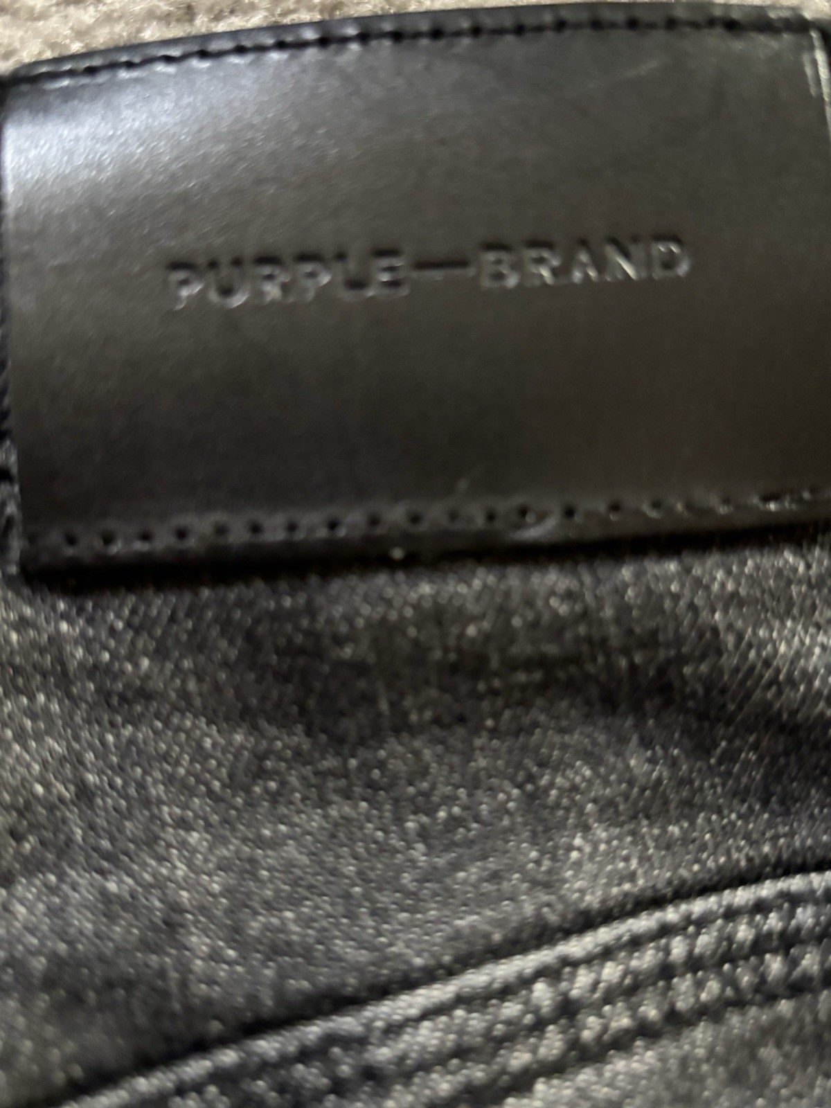 Purple Brand P002 Men’s Grey Dirty Blowout Jeans Size 29