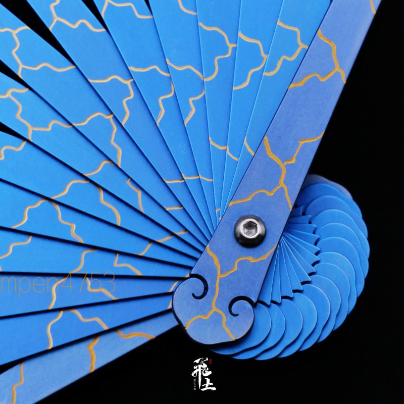 10 In Titanium Alloy Folding Fan Metal Hand Fan Martial Arts Kung Fu Pocket Fan