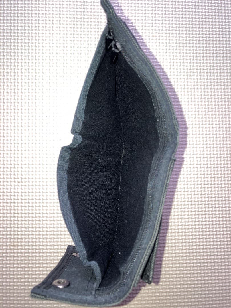 Porter Smoky Wallet Black leather used, discontinued model approx 13x11cm