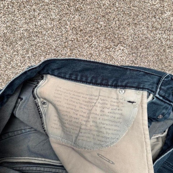 ALBERTO “TAPERED FIT” JAPANESE SELVEDGE DENIM