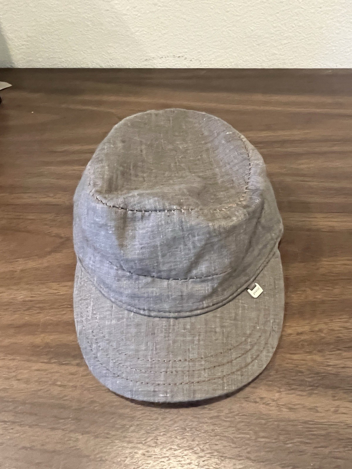 Pistil Gray/Brown/Green Newsboy Hat O/S Adjustable Dark Academia
