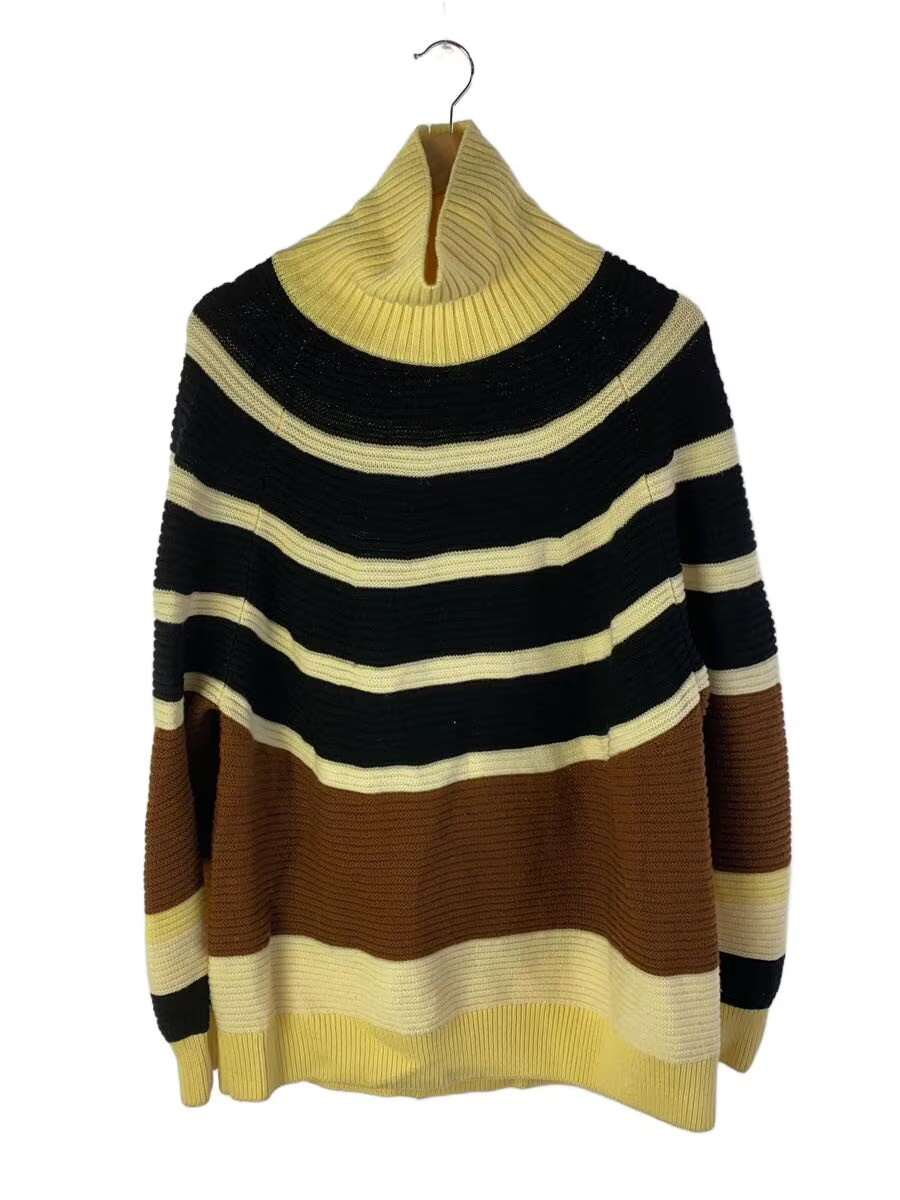 CULLNI Knit Sweater (Thick) Size 2 Wool BRW Solid Color 20-AW-035