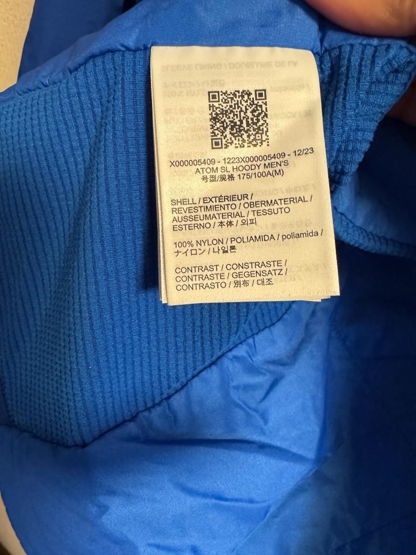 Arc’Teryx Men Canada Atom Sl Hoody Men’S M Limited Edition Rare Model Outdoor Ja
