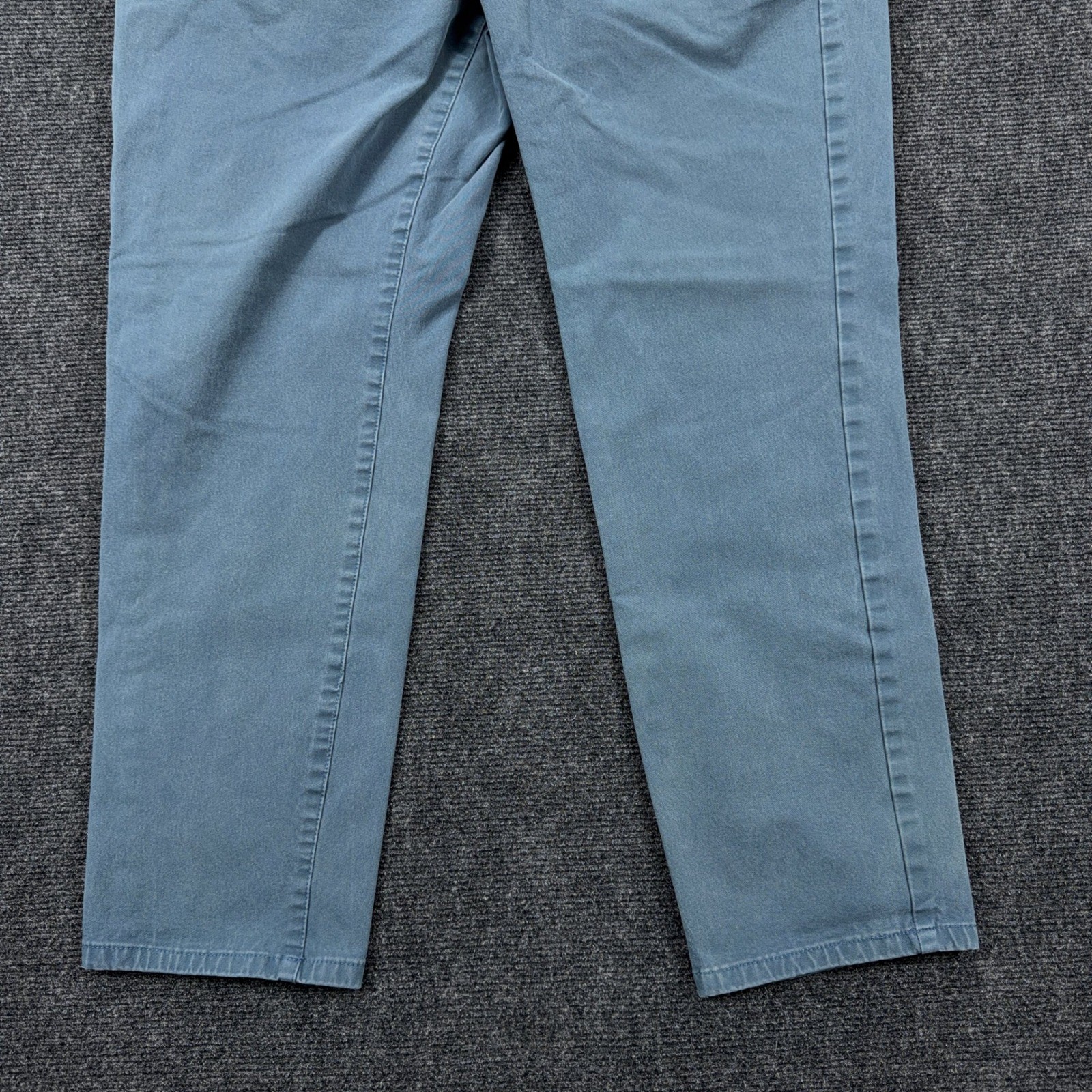 Bonobos Slim Taper Chinos Stretch Cotton Blend Pants 33×28 Blue Casual Workwear