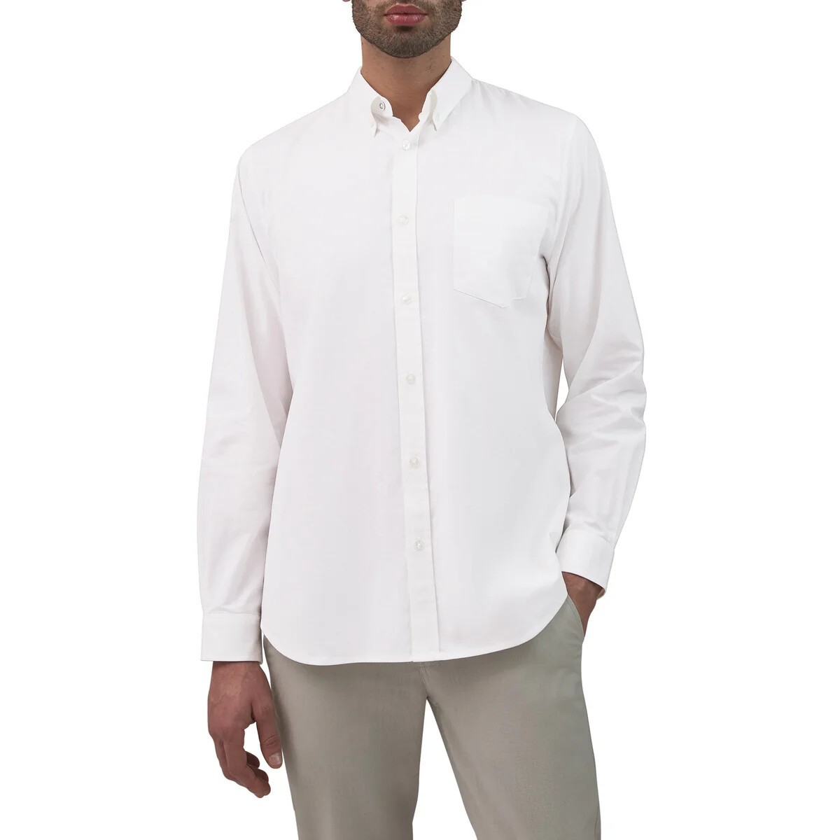 Ben Sherman Men’s Oxford Long Sleeve Button Up Shirt