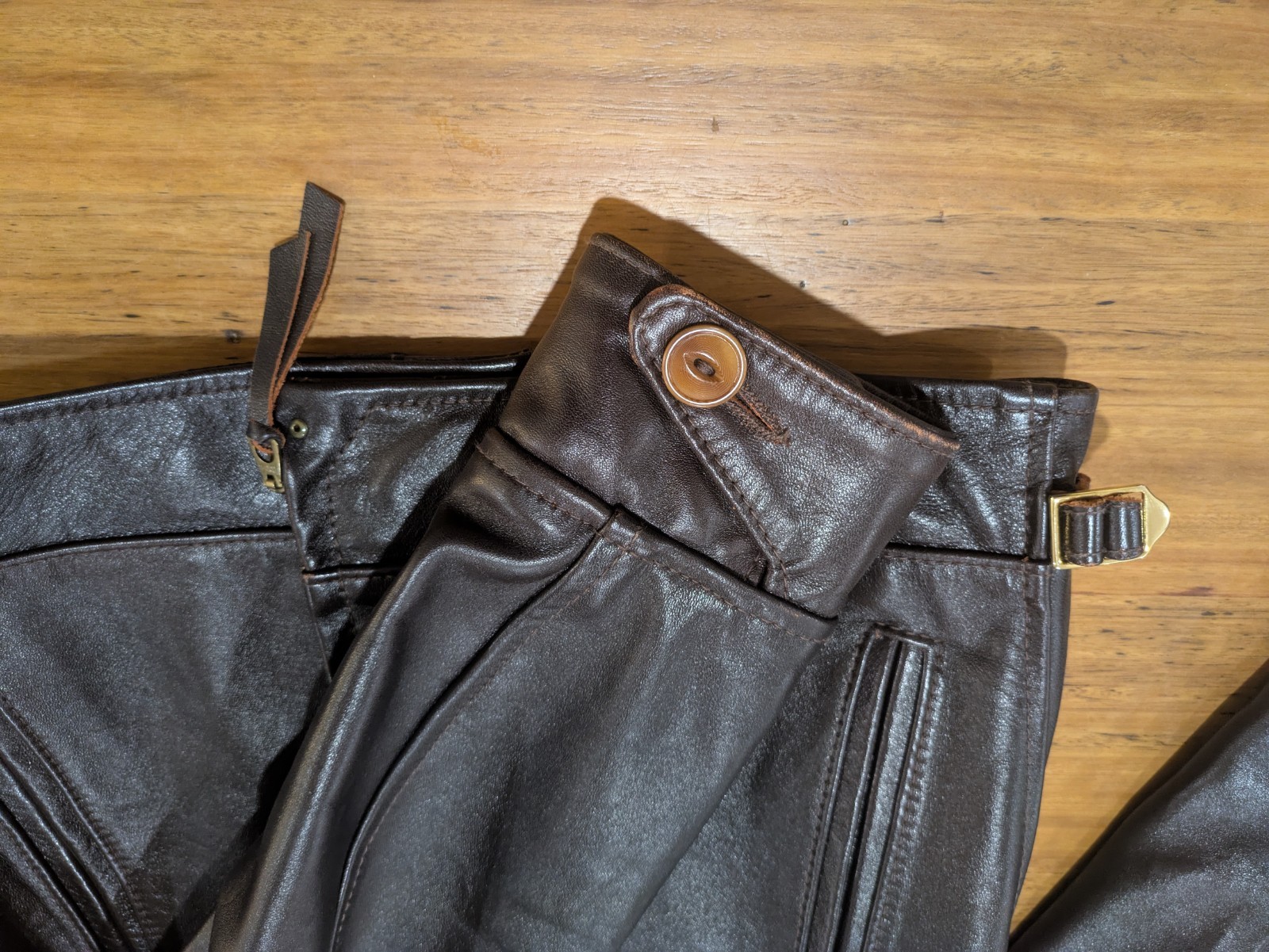 Aero Leather Premier 1930s Highwayman – Size 38 – Jerky Seal Horsehide