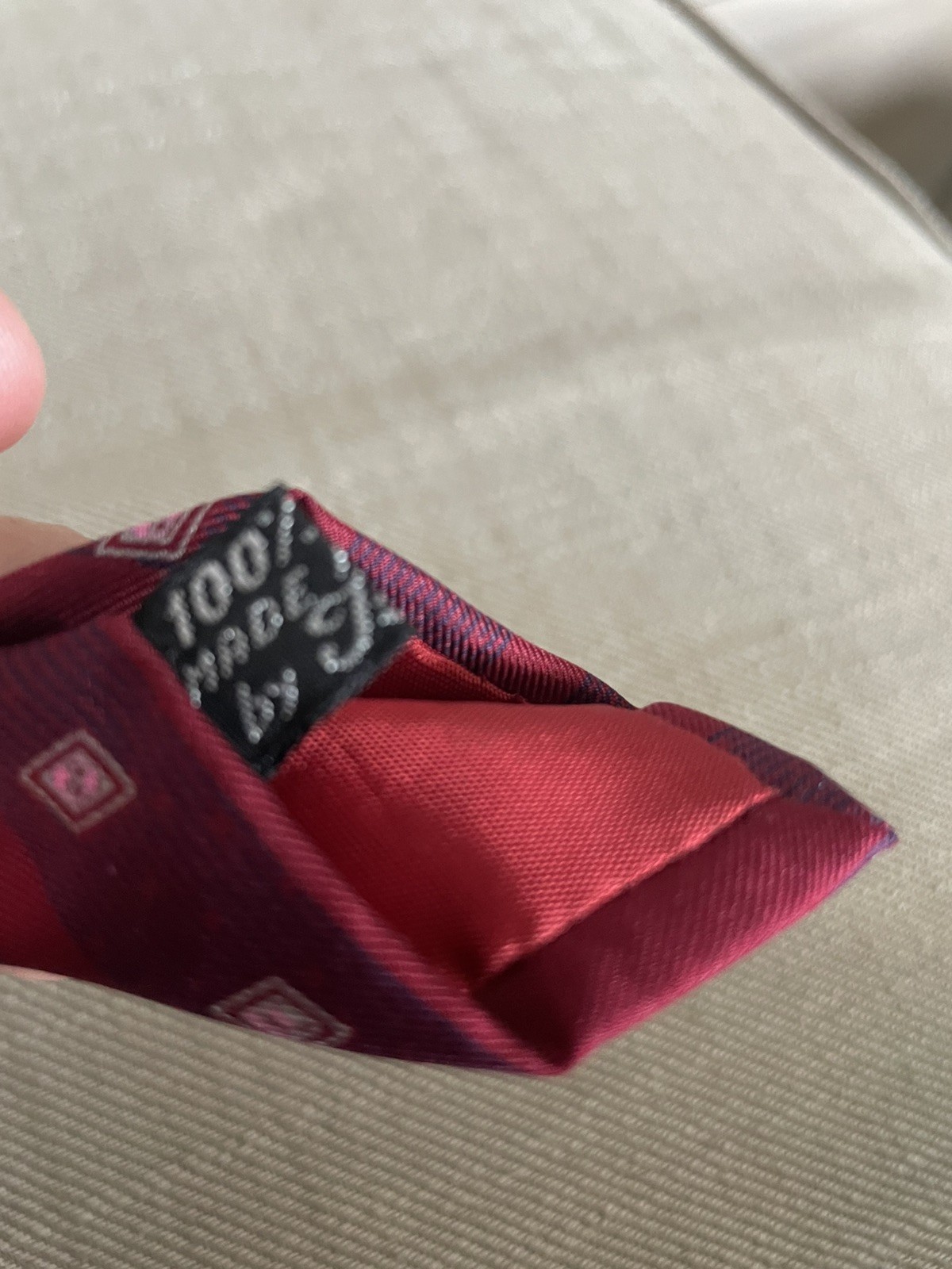 Charles Jourdan Paris Pure Silk Made In Italy Original
