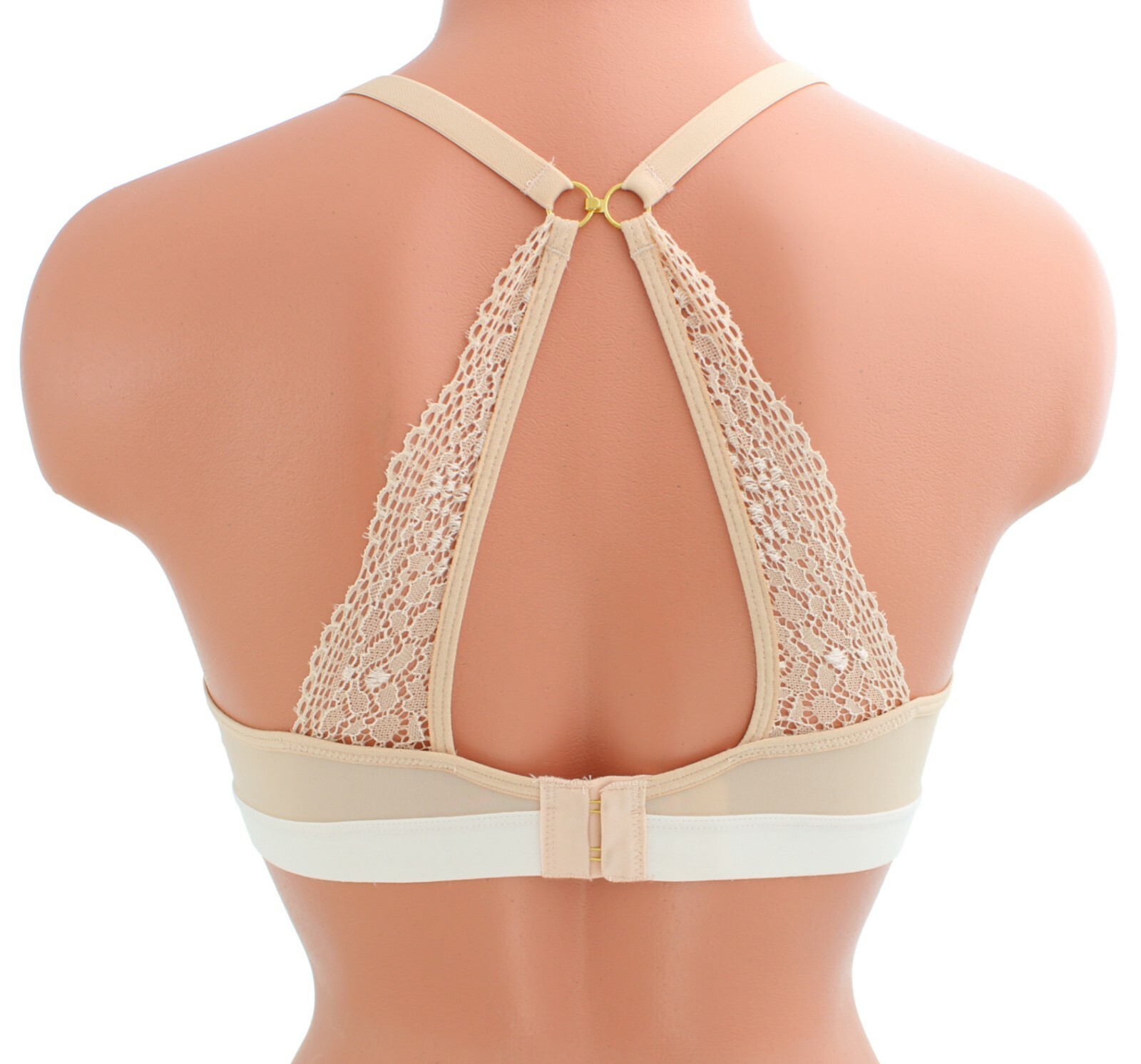 Lively Lace Back Bra 42230, Adjustable Multiway Straps, Elastic Band, Padded