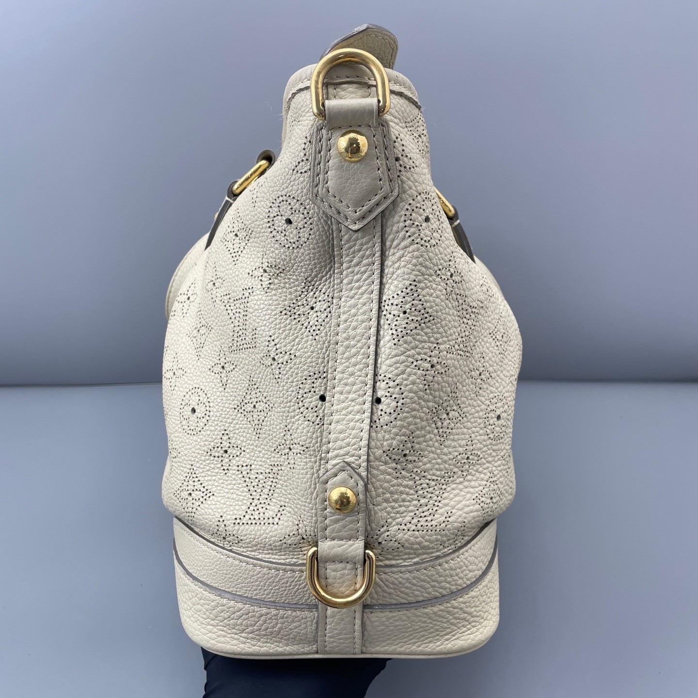 Louis Vuitton Pre-Owned Authentic Shoulder Bag Yellow 32*25*14cm