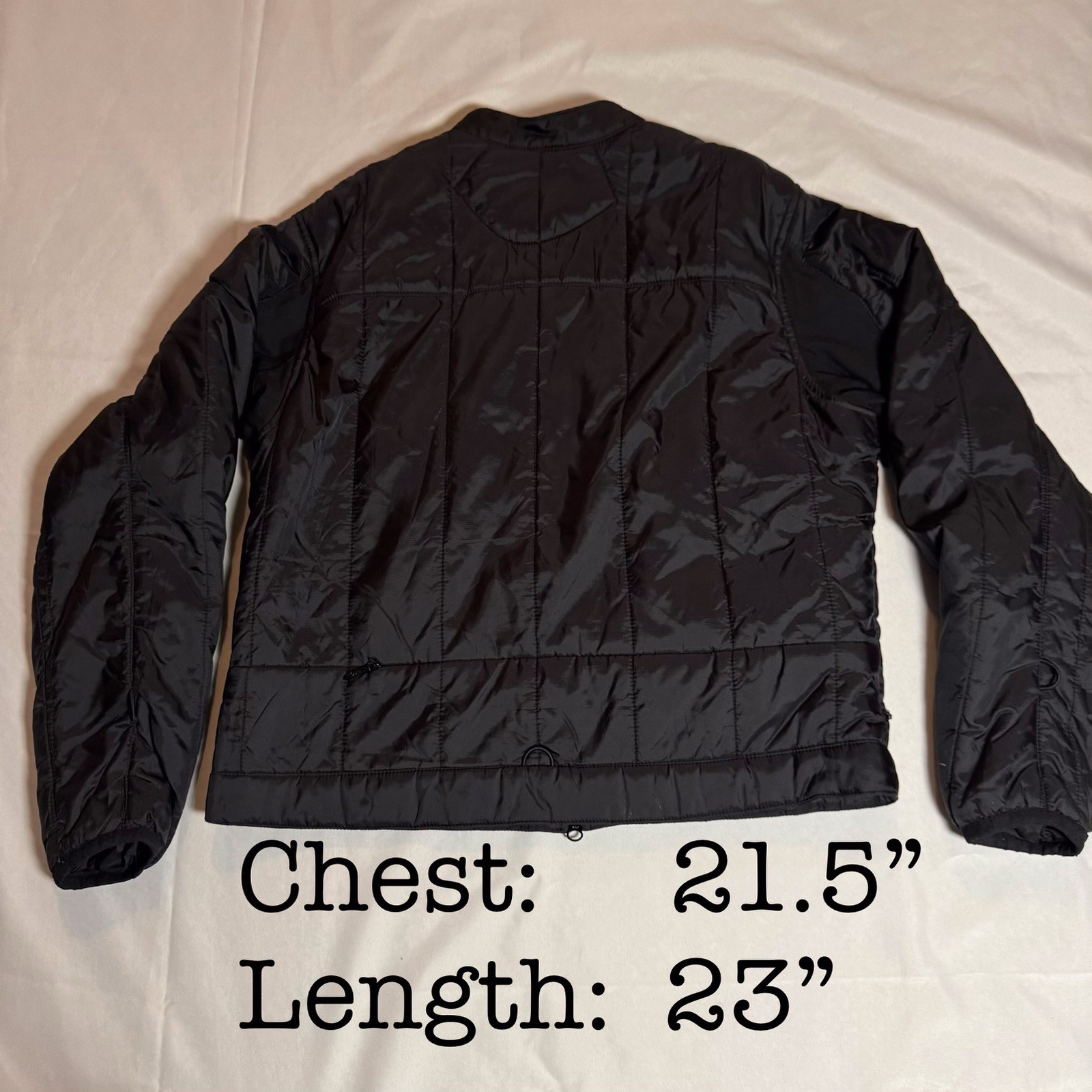 Harley Davidson FXRG Womens Quilted Inside Vented Liner Mid Layer Jacket Sz. L