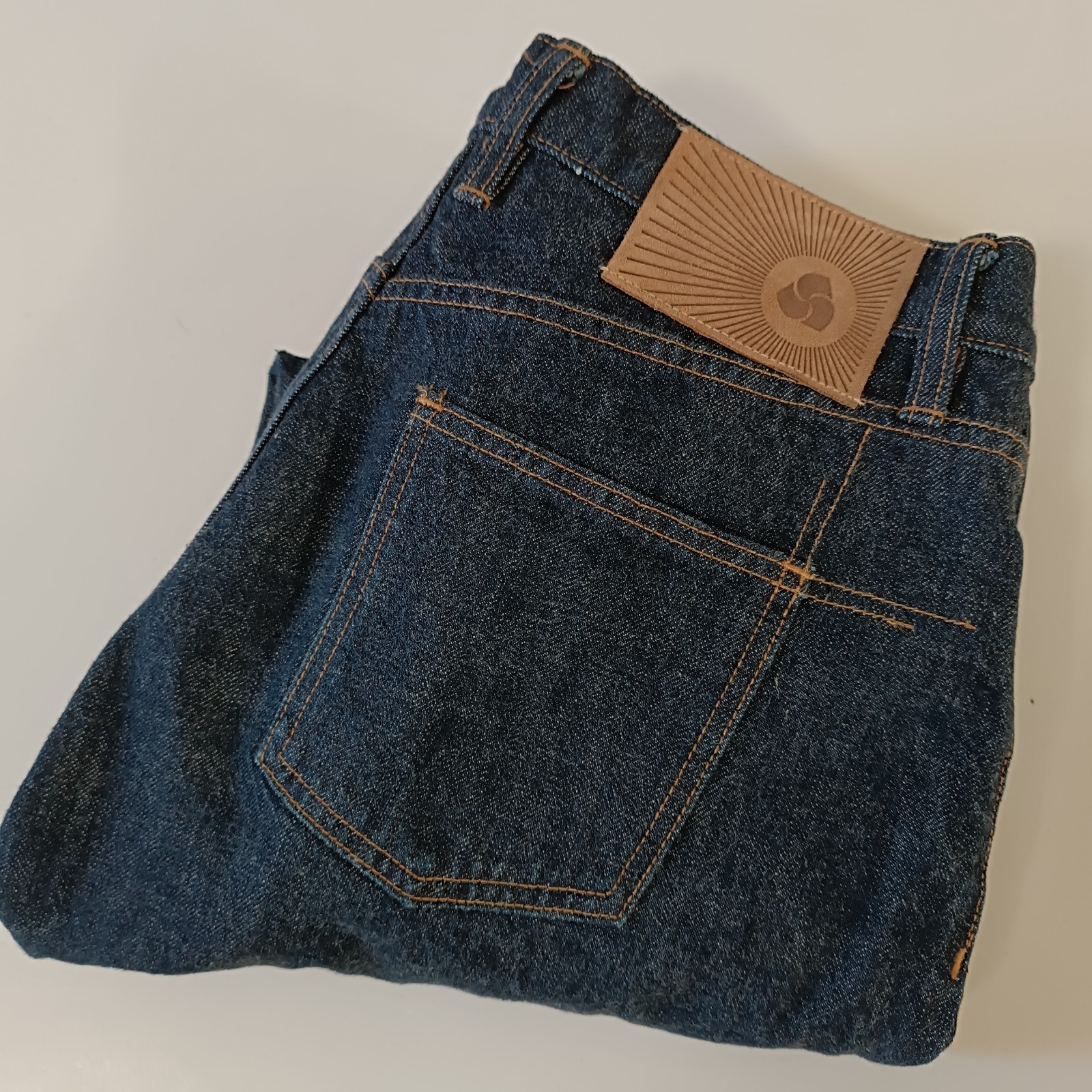 3 Sixteen Selvedge Jeans Japanese Denim Mens Size 32×31 Blue Button Fly Slim