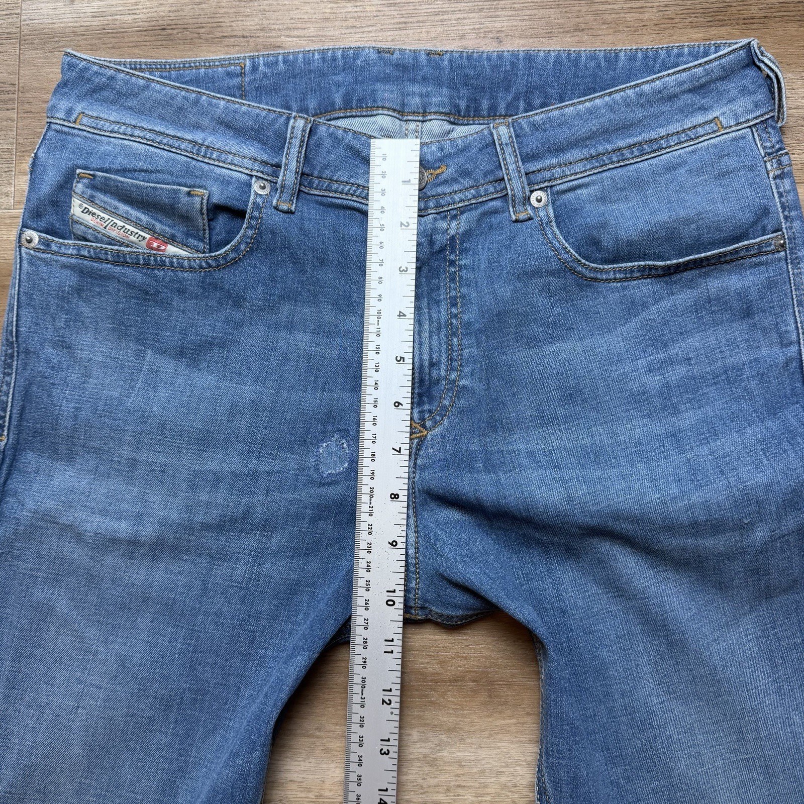 Diesel 1979 Sleenker Jeans Men 32×30 Blue Slim Skinny Stretch Medium Wash R84RV