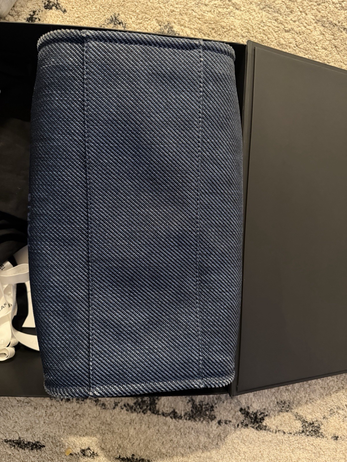 Chanel Deauville Tote (medium) 🩵