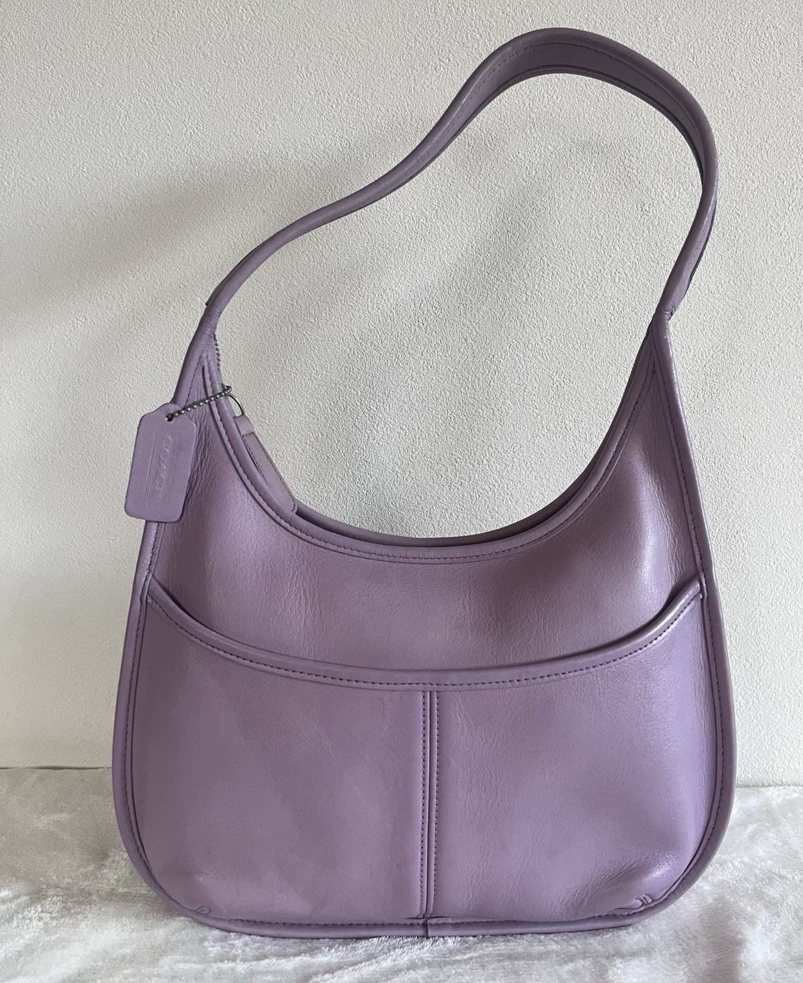 Coach MEDIUM C8C 9033 Vintage Lavender Leather Ergo Shoulder Bag