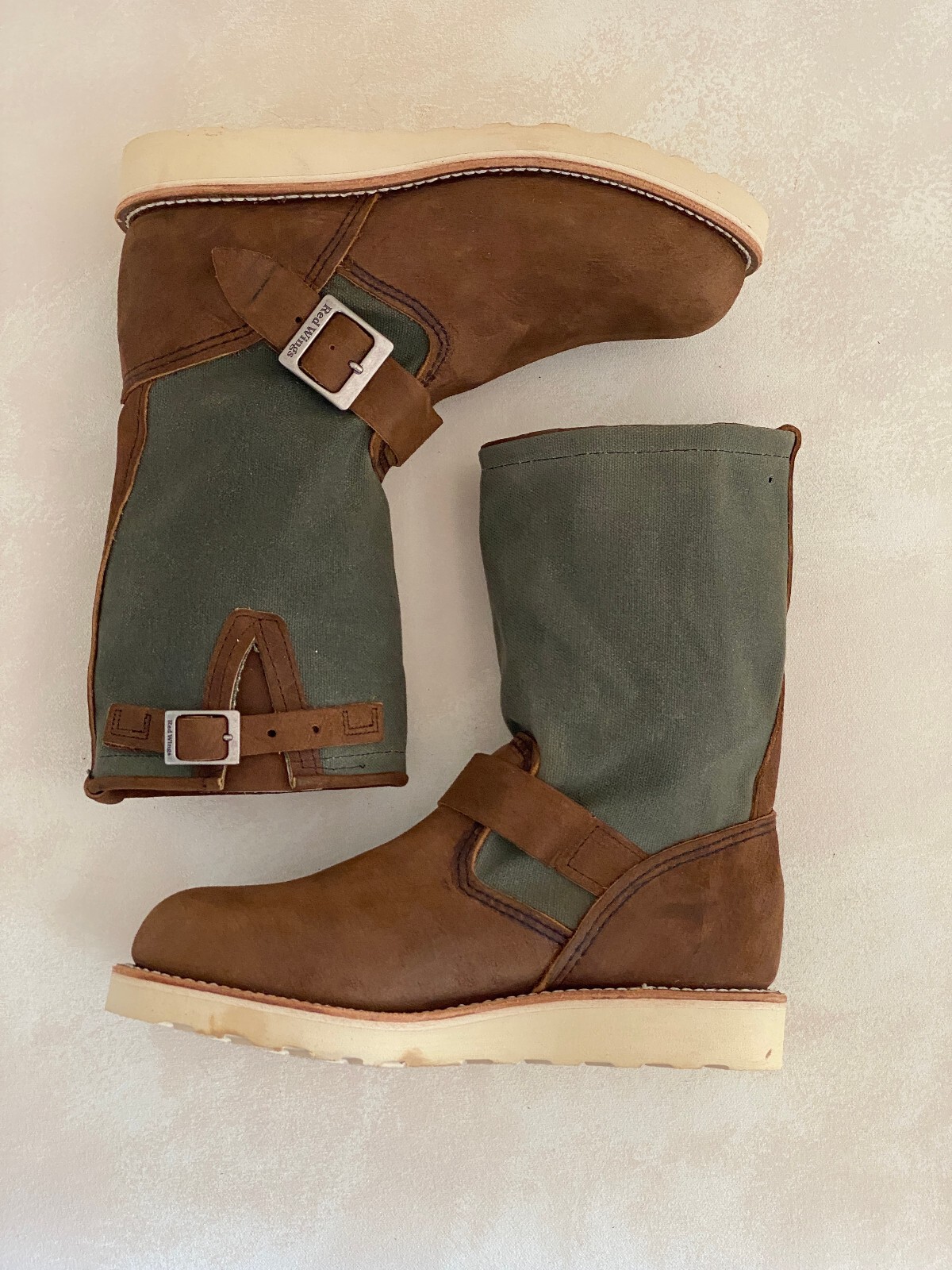 Size 6.5D (38.5 Euro) RW 2980 Heritage Engineer Boots, Made in USA Seconds