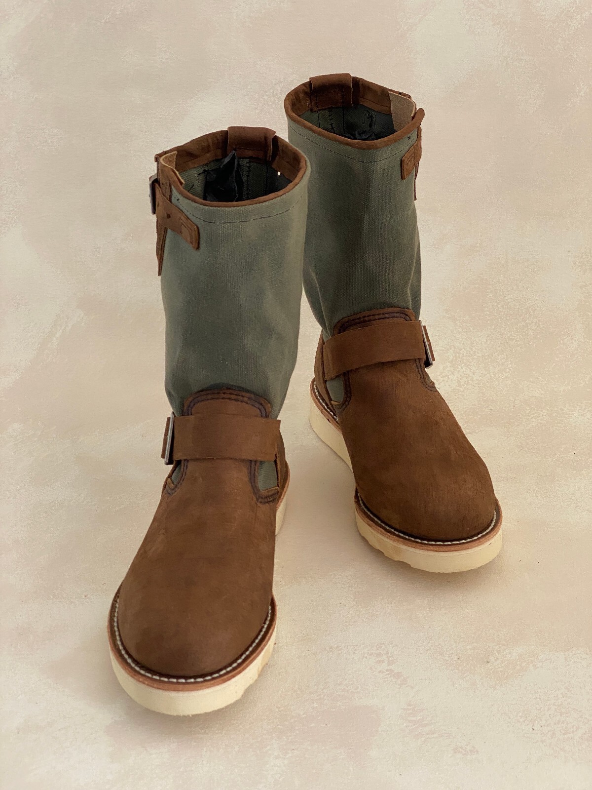 Size 6.5D (38.5 Euro) RW 2980 Heritage Engineer Boots, Made in USA Seconds