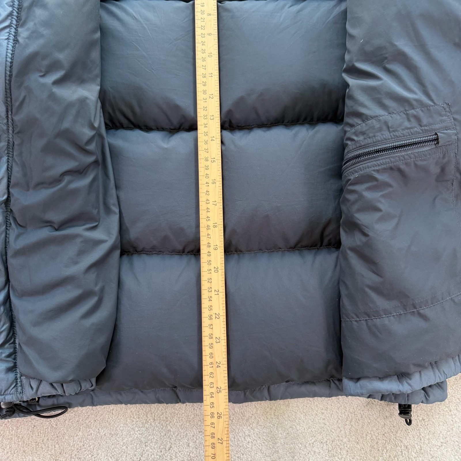 The North Face Jacket Men’s Down 1996 Nuptse Retro 700 Puffer Large Gray Puff