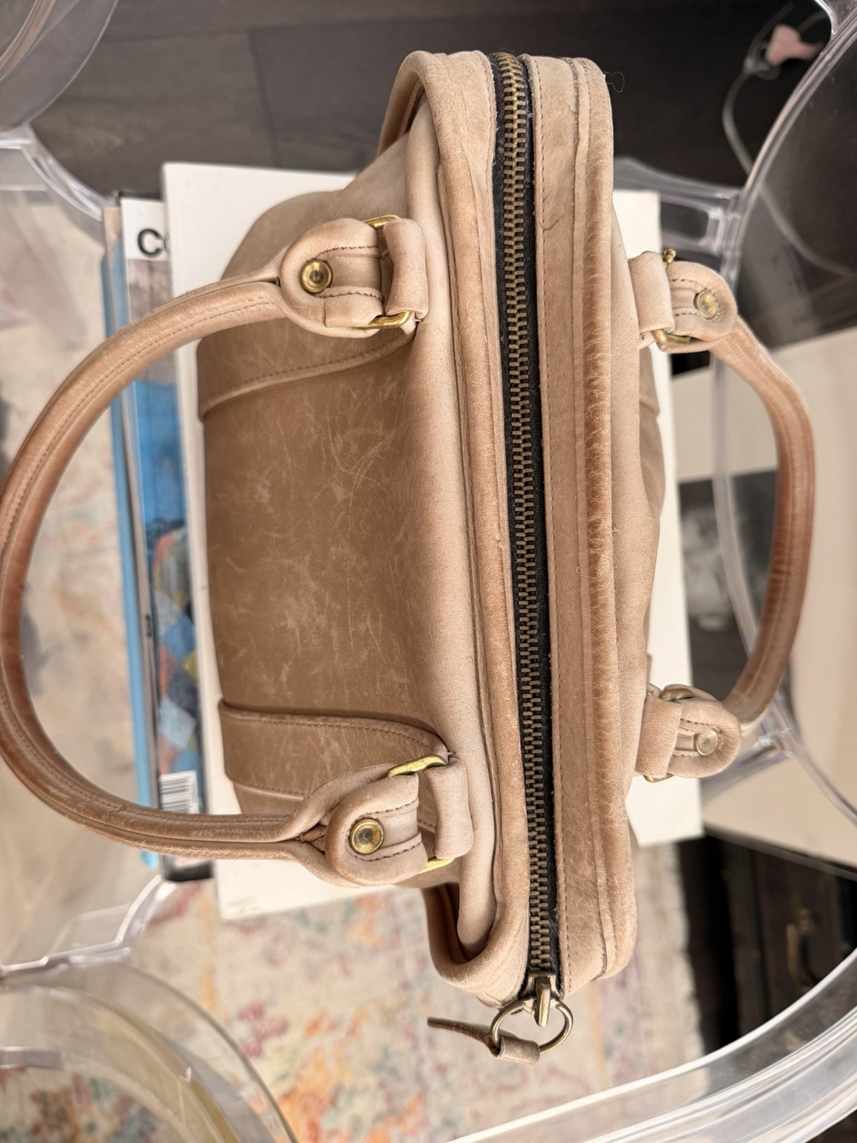 Vintage COACH Madison In Putty W/ Tag