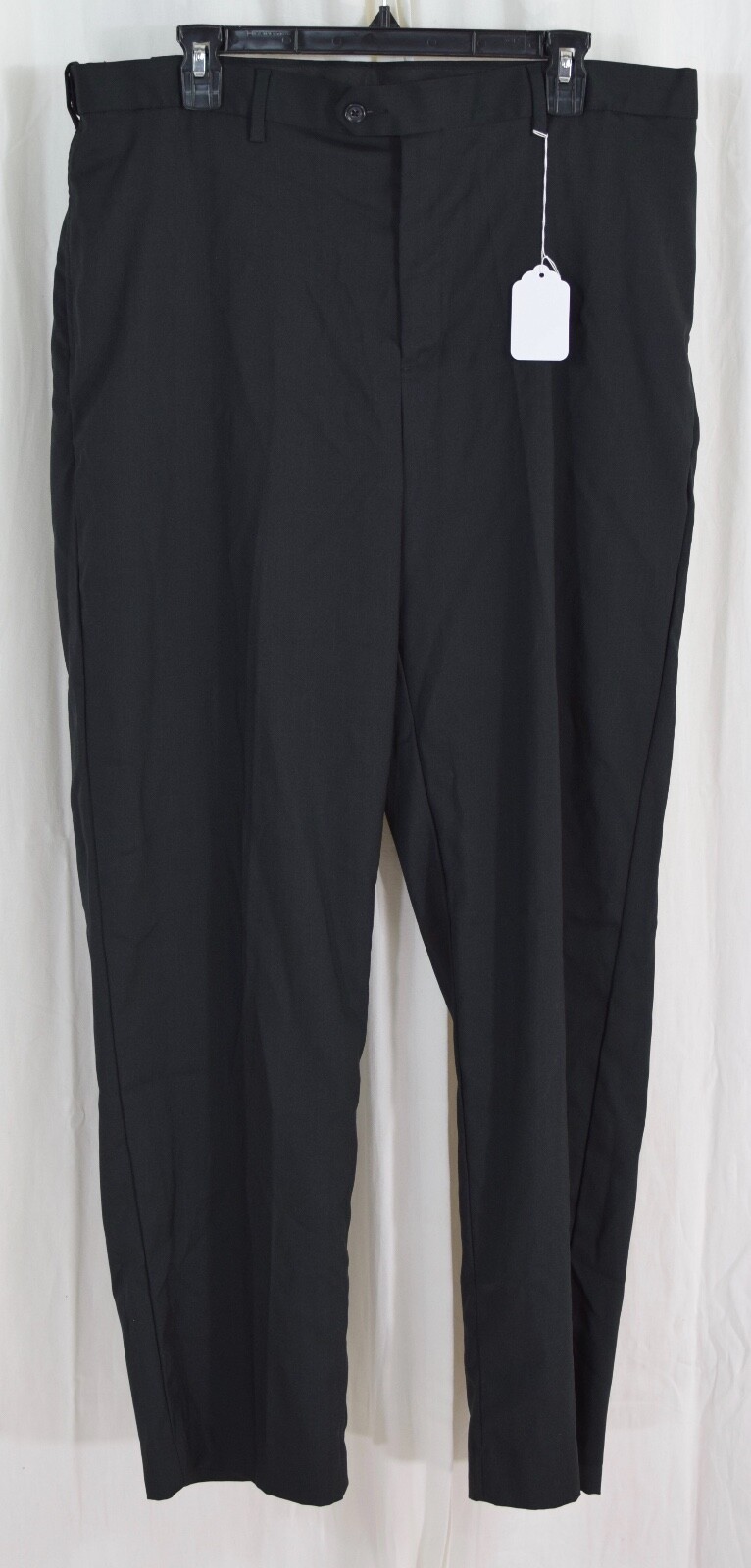 Savane Men’s Pleated Stretch Ultimate Performance Chino Black Size W38 L32