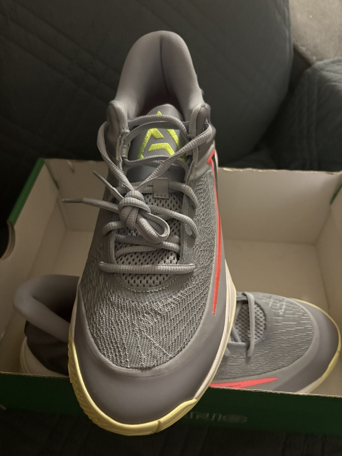 Size 10 – Nike Giannis Immortality 4 Basketball Shoes Gray