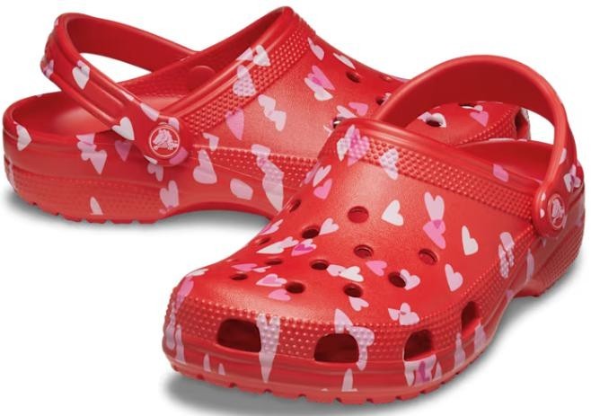 Crocs Classic Vacay Cherry Red Valentine Clog BRAND NEW Womens szs 5-10 209682