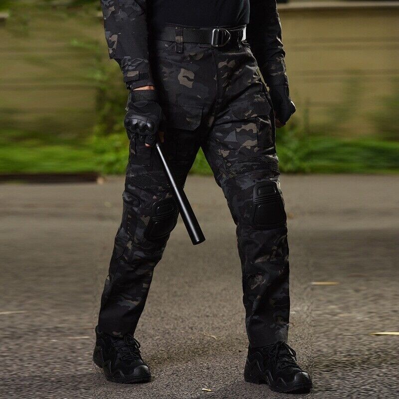 G3 Combat Pants Mens Army Military Hunting Tactical Trousers Hiking Camo