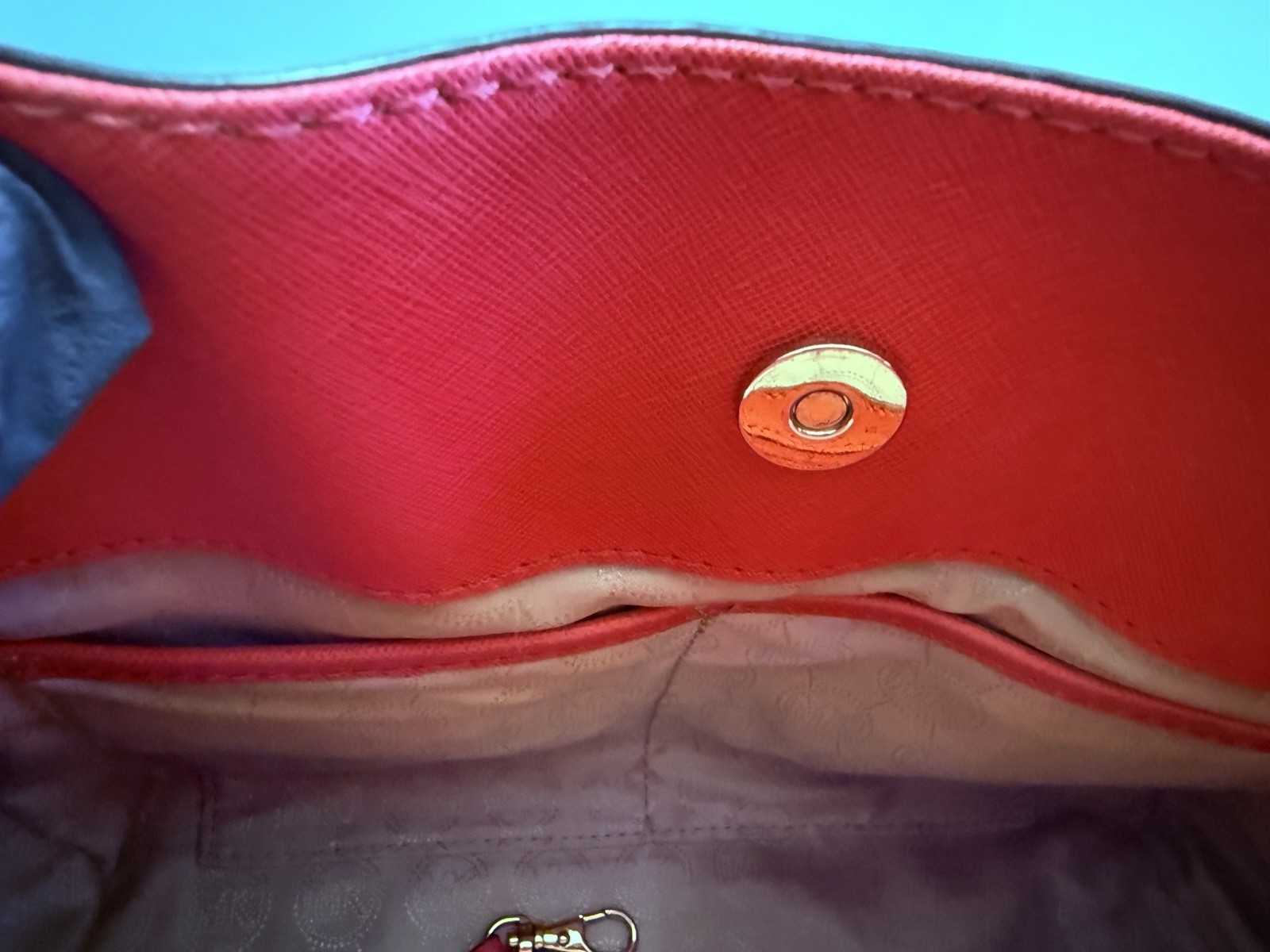 MICHAEL KORS HAMILTON Satchel, in Watermelon color