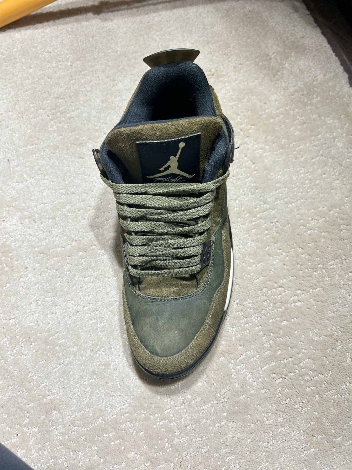Nike Jordan 4 Retro SE Craft “Olive” FB9927-200 Men’s Size 9.5 AMPUTEE LEFT SHOE
