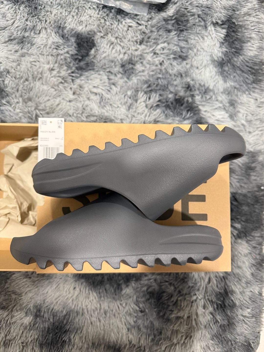 Adidas Yeezy Slide Slate Grey ID2350 Size 9