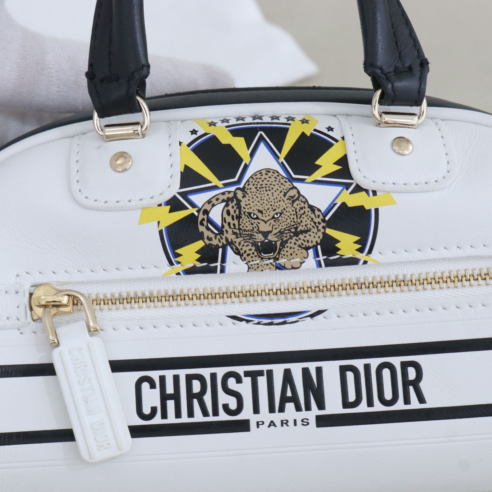 Dior Pre-Owned Authentic Bowling Bag Free Tracked Shipping