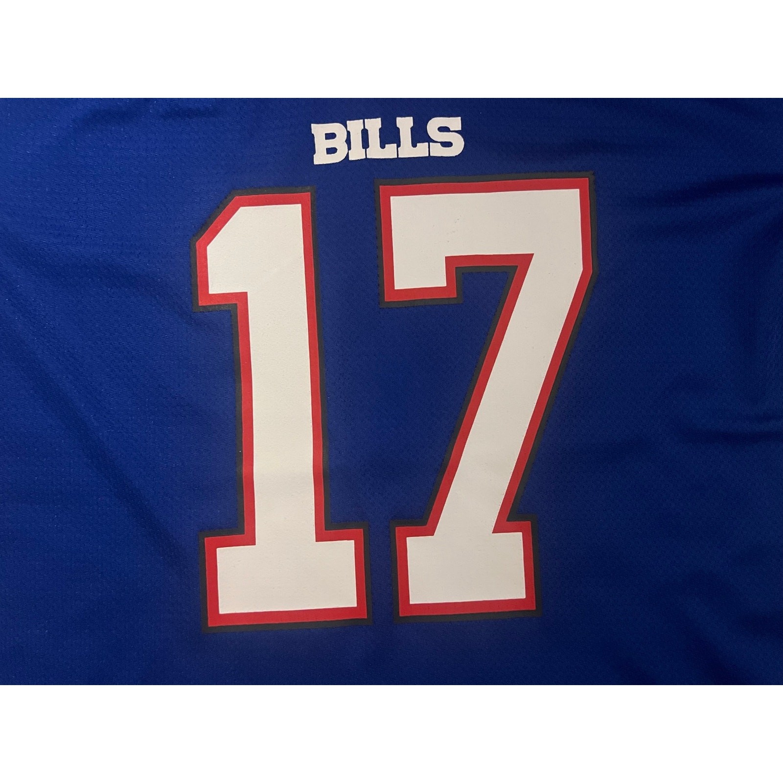NFL Youth Small (6/7) Buffalo Bills #17 Josh Allen Jersey