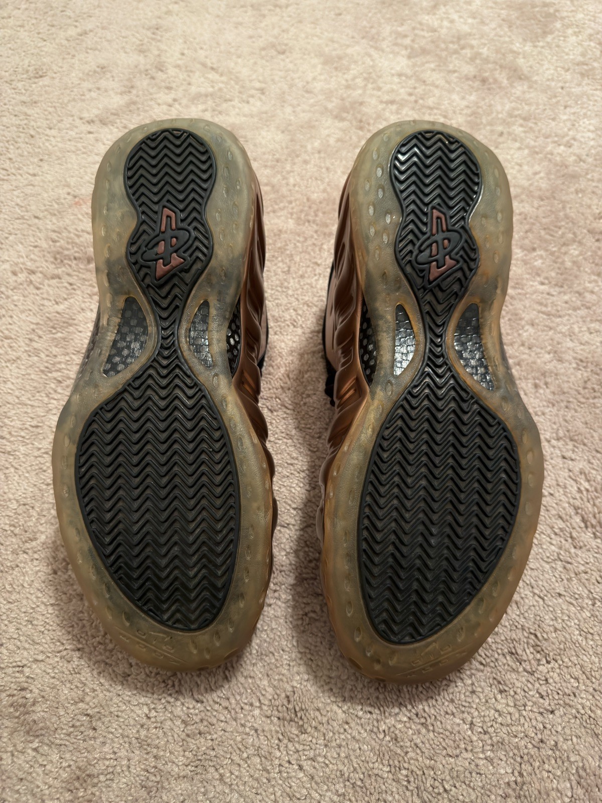 Size 14 – Nike Air Foamposite One Dirty Copper – No Box