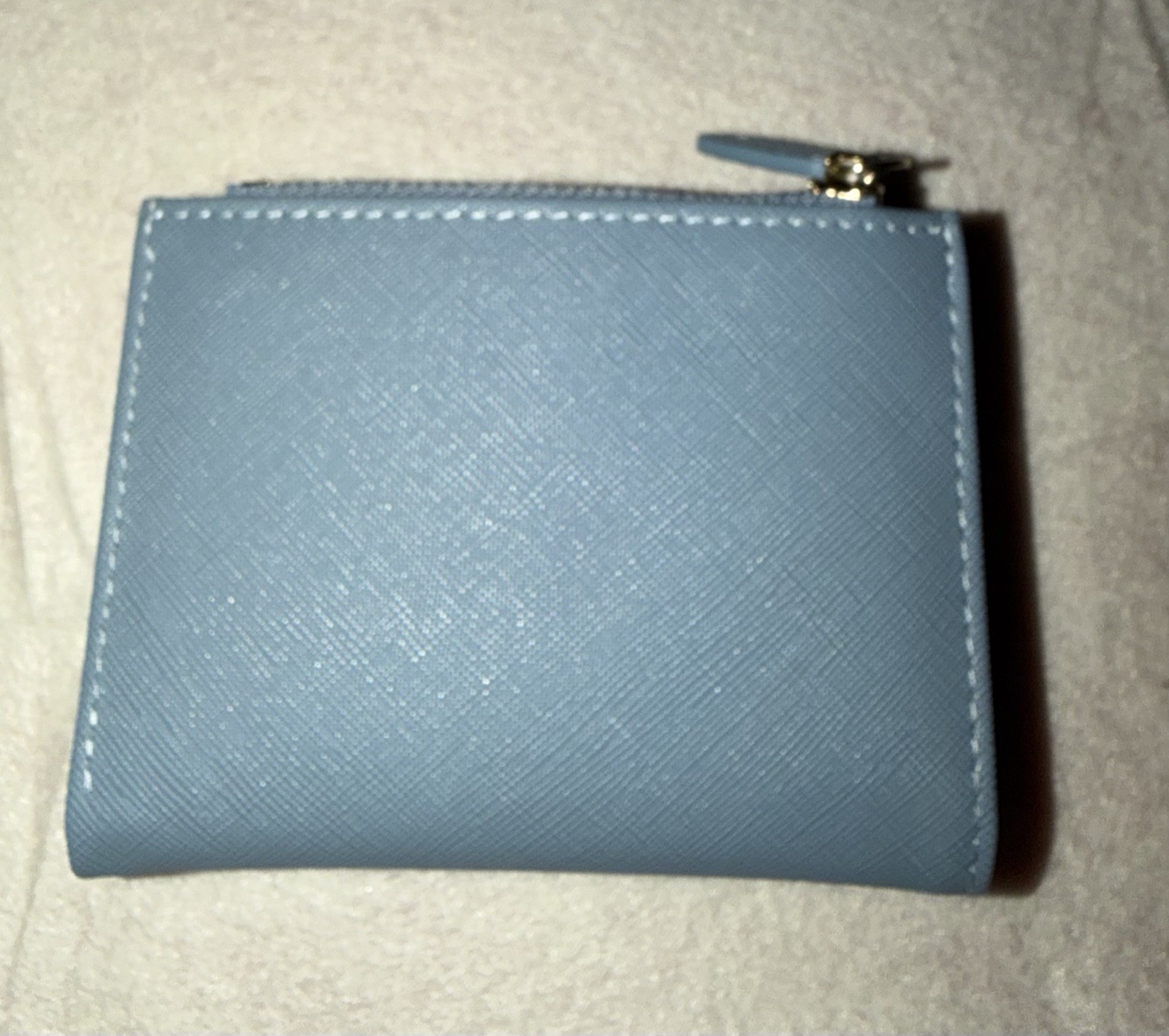 NWT HKCluf Crossbody Purse 4055 With Tassel And Wallet In Light Blue