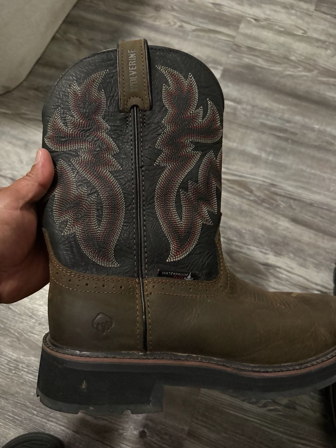 Wolverine Men’s Rancher Waterproof Square Toe Work Boot W10768