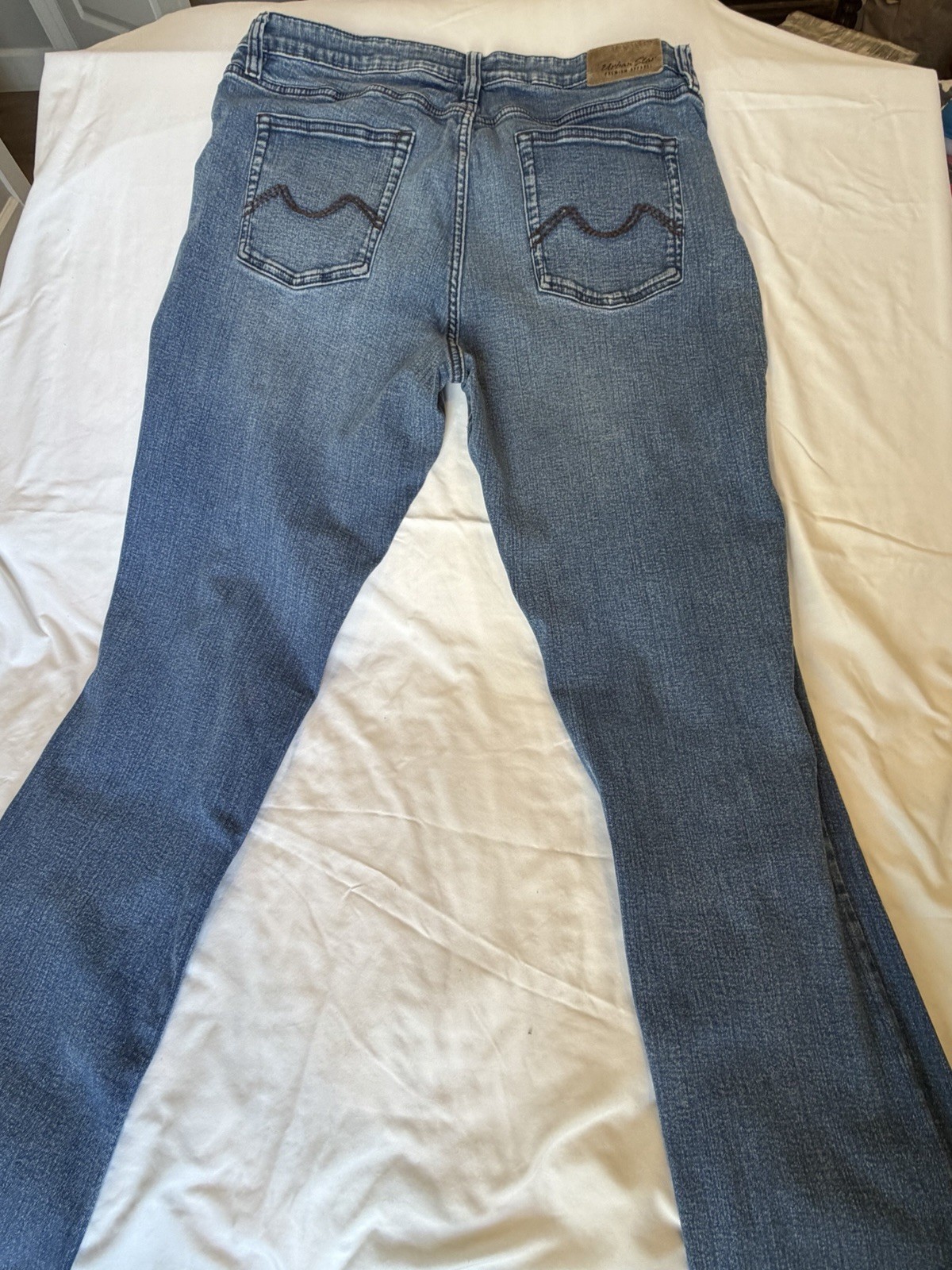 Urban Star Premium Apparel Men’s Slim Fit Jeans Blue Denim Stretch 5-Pocket