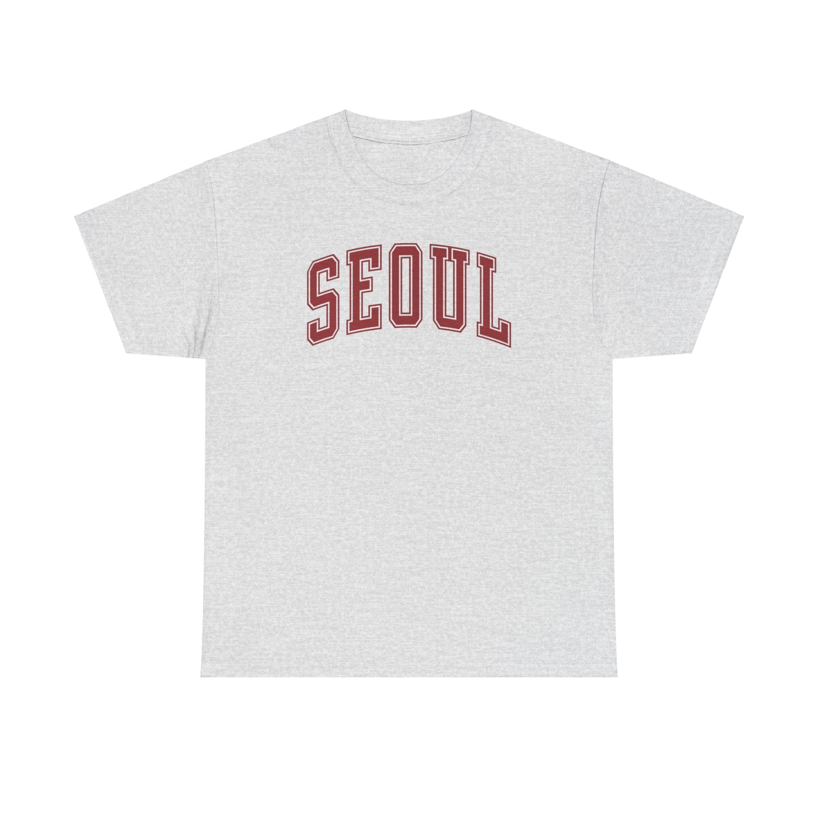 Seoul South Korea Shirt Gifts Tshirt Tee Crew Neck Short Sleeve