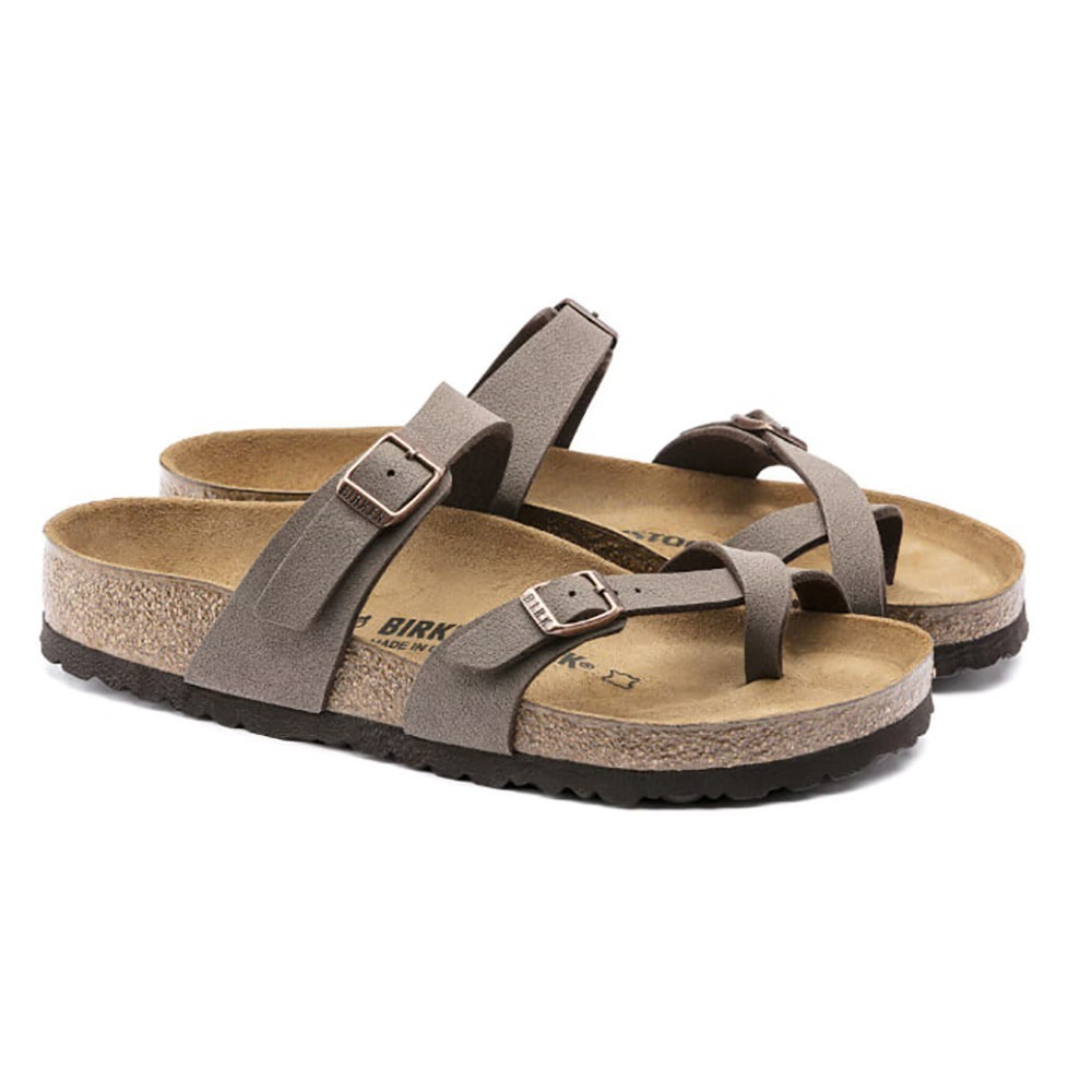 Birkenstock Mayari Birko-Flor Toe Loop Women’s Sandals – Mocha