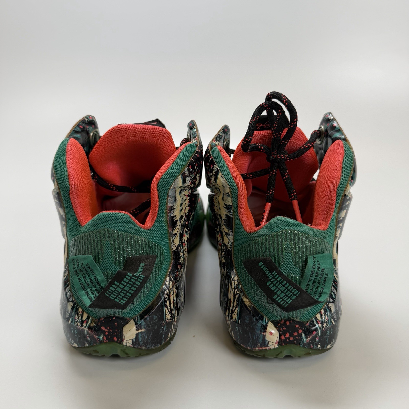 Size 10 – Nike LeBron 12 Xmas Akron Birch