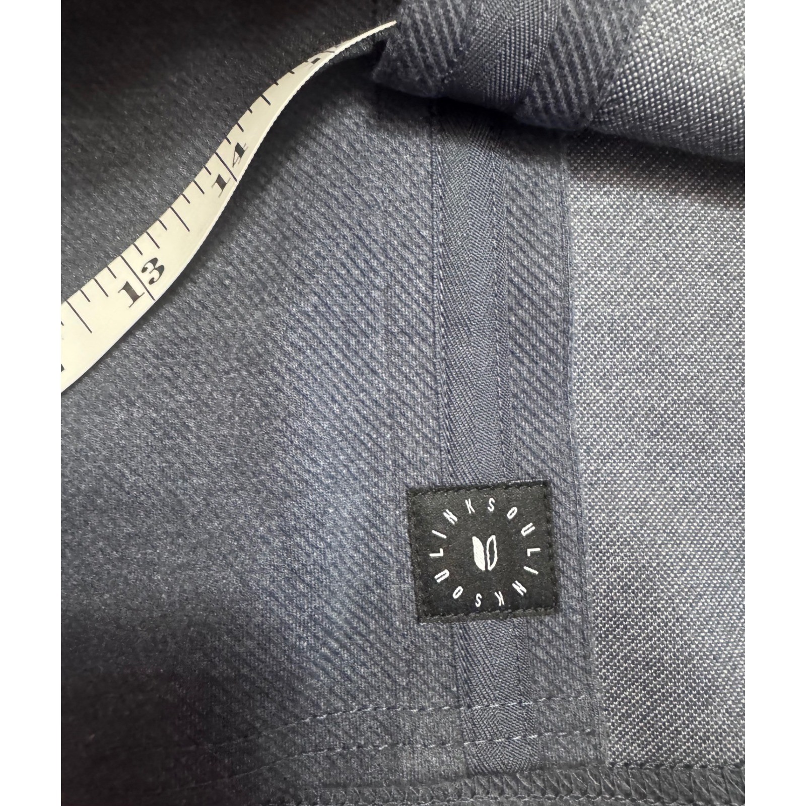 Linksoul Mens Navy Shirt Jacket NWT Fall Layer Quiet Luxury Medium