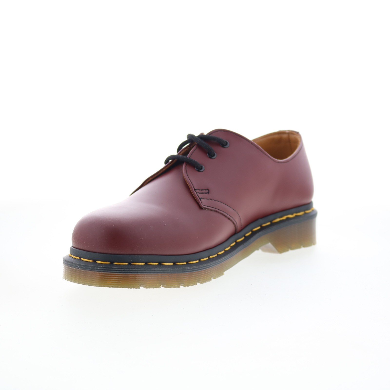 Dr. Martens 1460 Smooth Leather Mens Red Oxfords & Lace Ups Casual Shoes