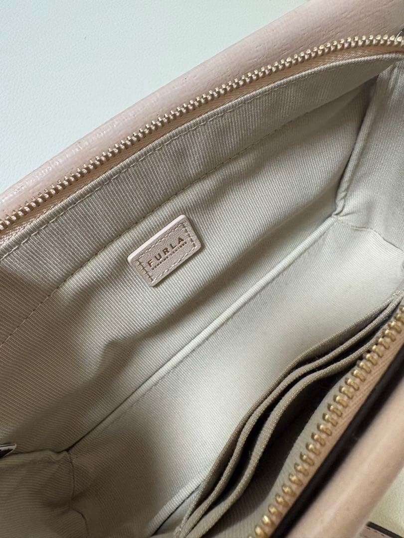 Furla Pink Shoulder Bag Women Adjustable Strap 8.66 x 5.51 x 1.97 in FURLA